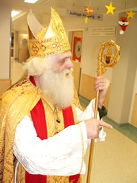 Nikolaus im Krankenhaus